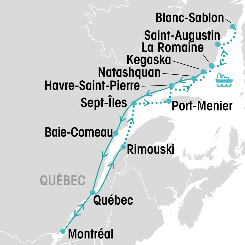 Le Bella Desgagnés et la grande séduction Groupe Voyages Québec