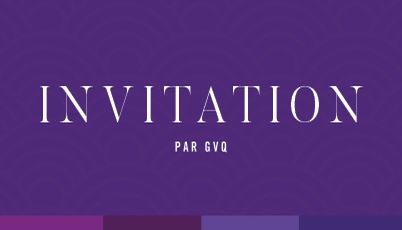 Invitation par GVQ