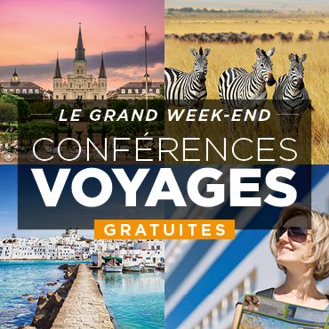 Conférence voyages Groupe Voyages Québec