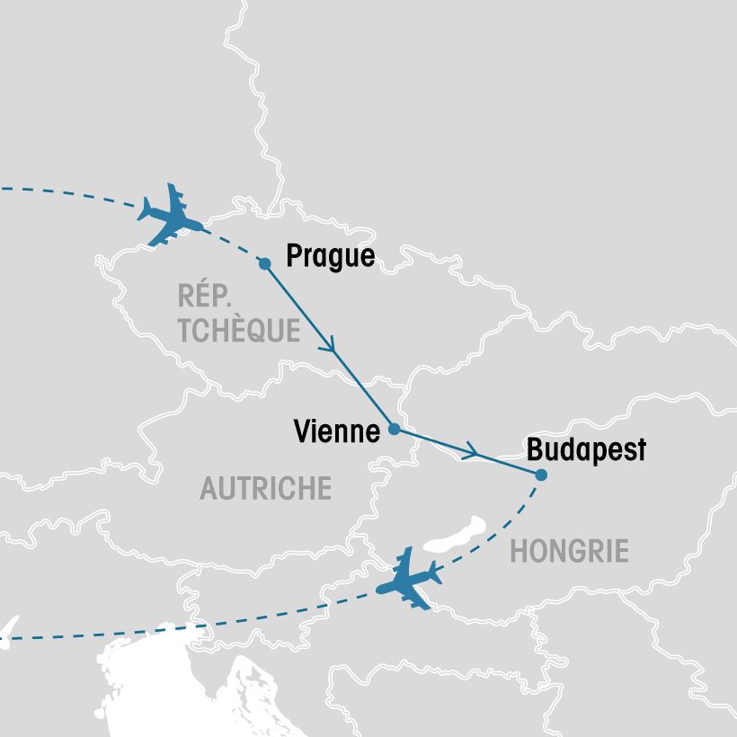 Perles de l'Europe de l'Est map