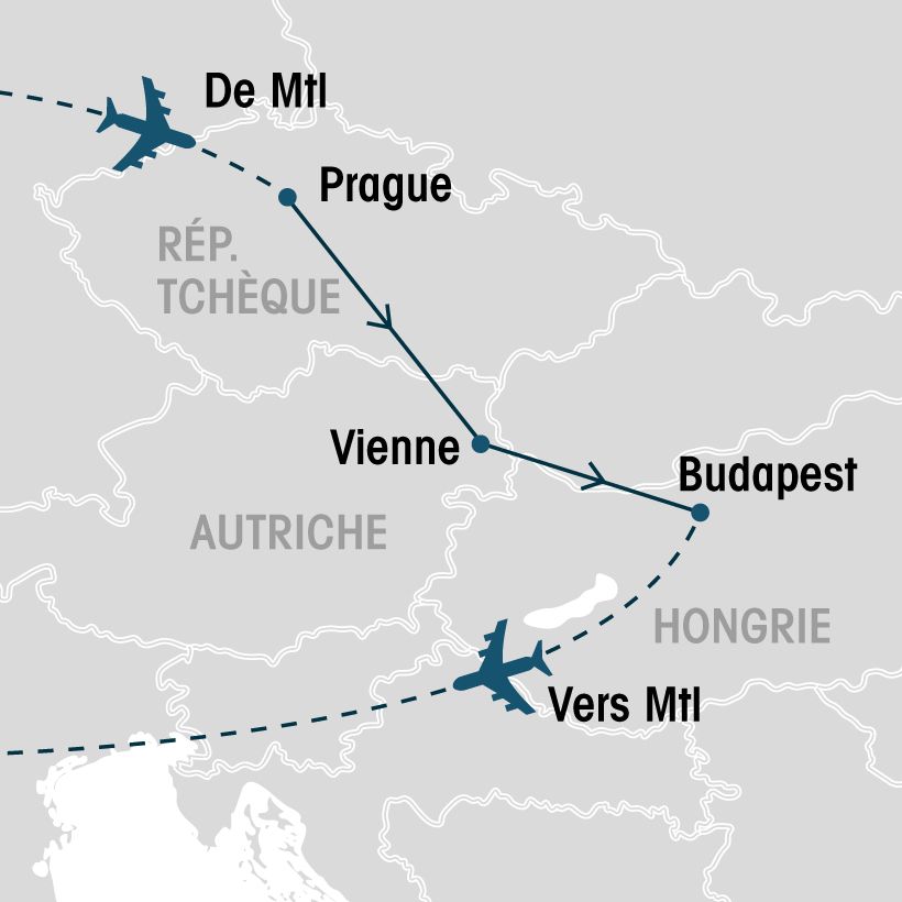 Perles de l'Europe de l'Est map