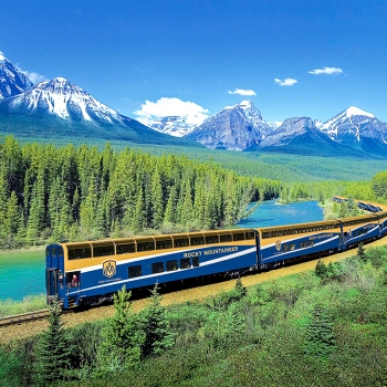 Le train du Rocky Mountaineer ® et croisière en Alaska